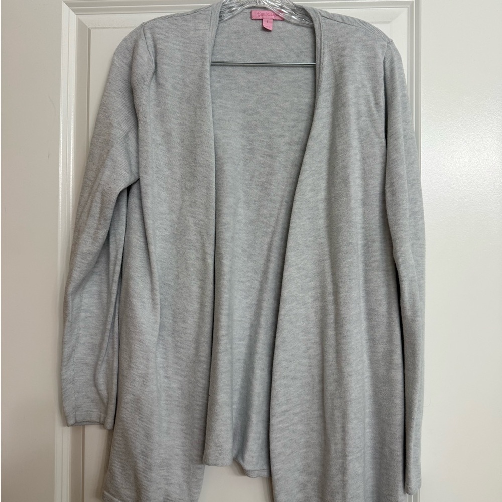 Lilly Pulitzer gray sweater